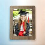 Masa Üstü Ahşap Fotoğraf Çerçevesi 15X21cm